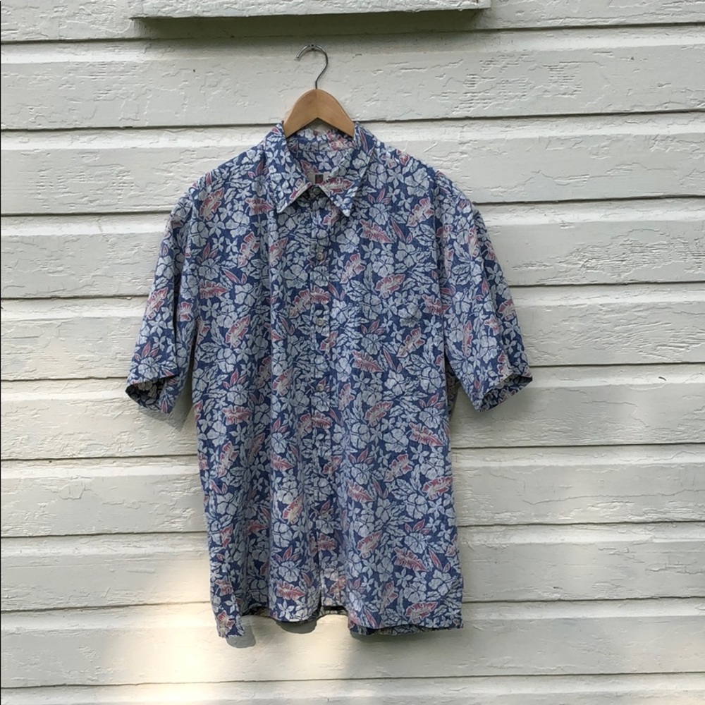Vintage Tori Richards Hawaiian shirt